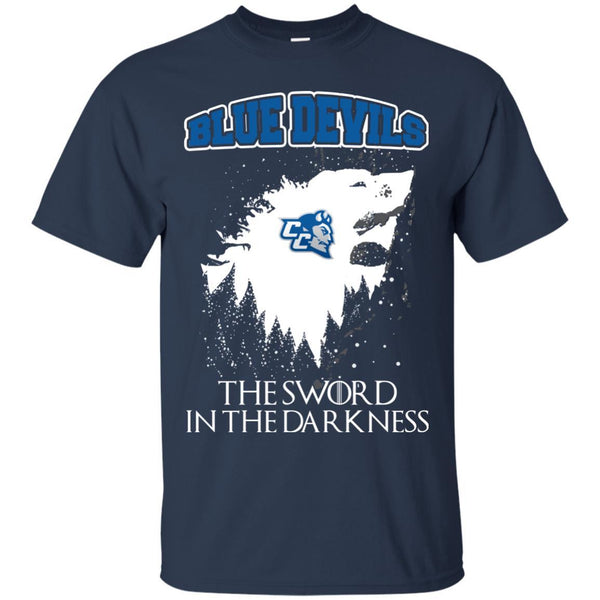 Central Connecticut Blue Devils Game Of Thrones T shirts The Sword In The Darkness Hoodies Sweatshirts