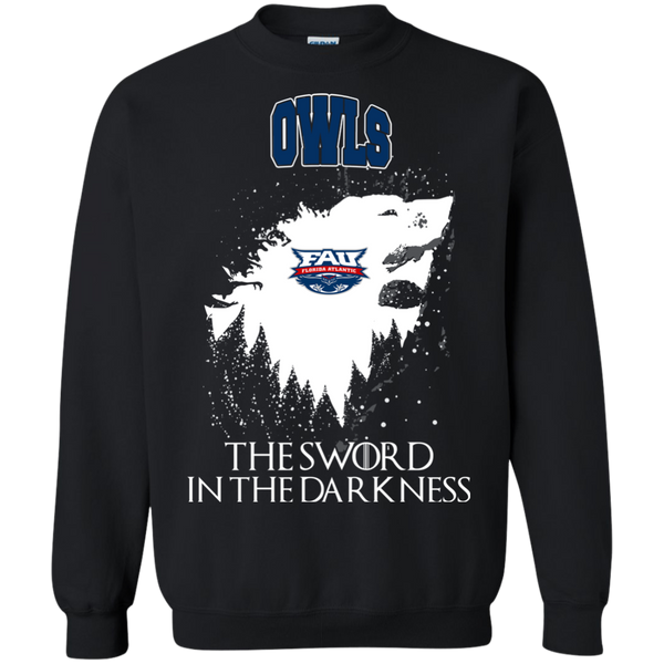 Florida Atlantic Owls Game Of Thrones T shirts The Sword In The Darkness Hoodies Sweatshirts