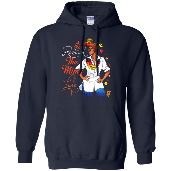 Grandma Gift T shirts Rockin The Mima Life Hoodies Sweatshirts