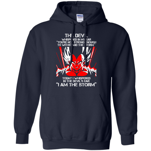 Dragon Ball Z Vegeta T shirts I Am The Storm Hoodies Sweatshirts