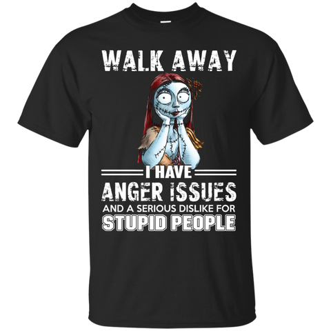 Jack Skellington T shirts Sally Walk Away I Have Anger Issues Hoodies Sweatshirts