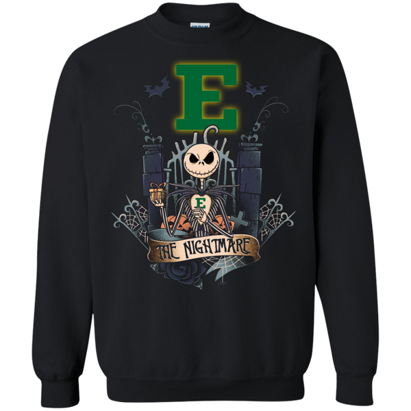 Halloween EASTERN MICHIGAN EAGLES T shirts The Nightmare Hoodies Sweatshirts