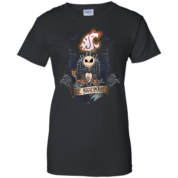 Halloween Washington State Cougars T shirts The Nightmare Hoodies Sweatshirts