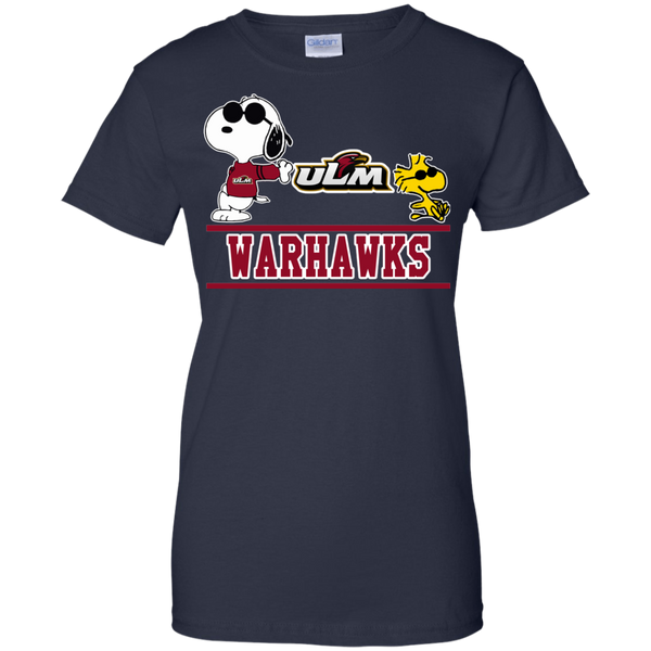 Louisiana Monroe Warhawks T shirts Snoopy Hoodies Sweatshirts