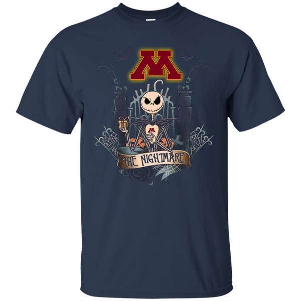 Halloween minnesota golden gophers T shirts The Nightmare Hoodies Sweatshirts