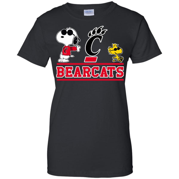 Cincinnati Bearcats T shirts Snoopy Hoodies Sweatshirts