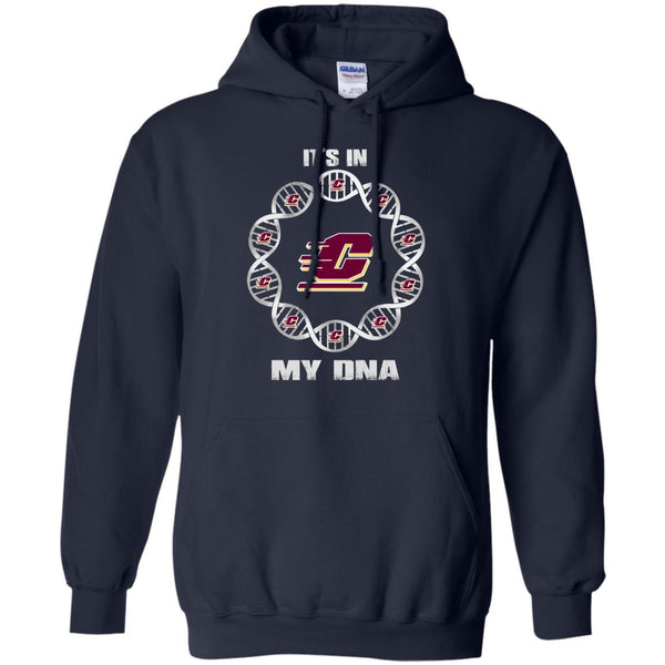 Central Michigan Chippewas T shirts It's In My DNA Hoodies Sweatshirts