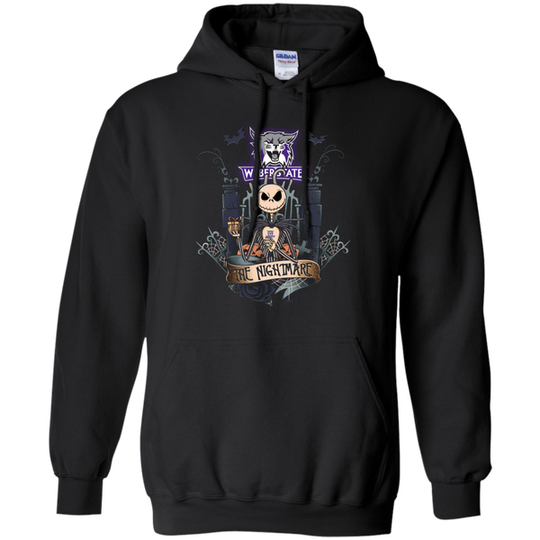 Halloween Weber State Wildcats T shirts The Nightmare Hoodies Sweatshirts