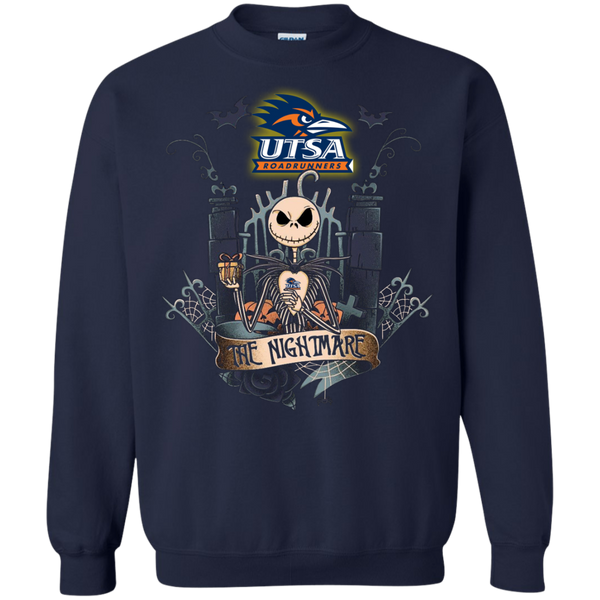 Halloween Utsa Roadrunners T shirts The Nightmare Hoodies Sweatshirts