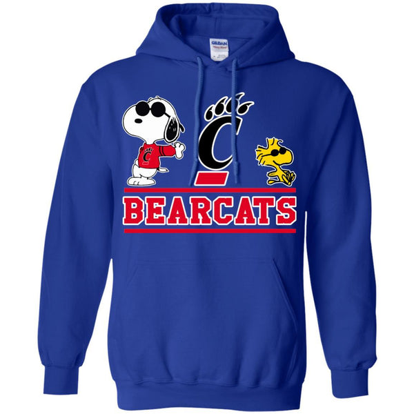 Cincinnati Bearcats T shirts Snoopy Hoodies Sweatshirts