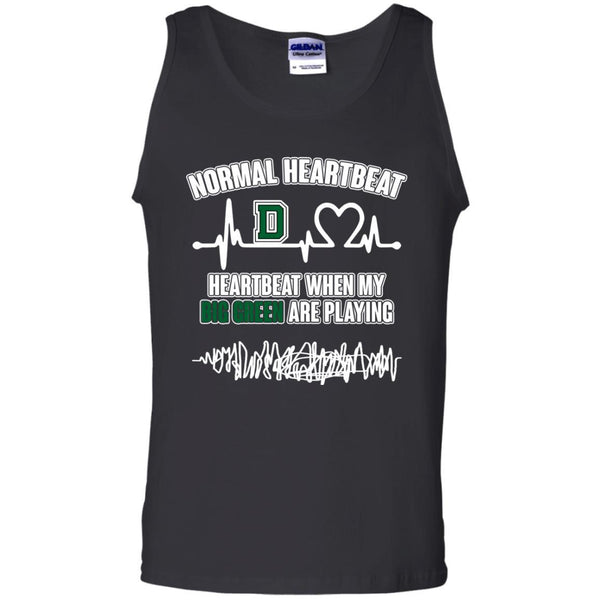 Dartmouth Big Green T shirts Heartbeat When My Big Green Playing Hoodies Sweatshirts