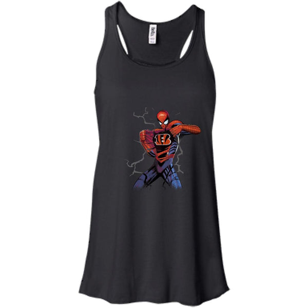 Cincinnati Bengals T shirts Spiderman Hoodies Sweatshirts