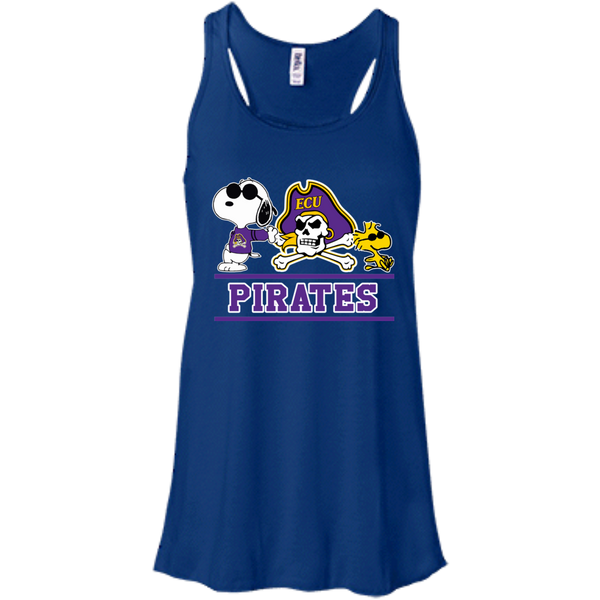 East Carolina Pirates T shirts Snoopy Hoodies Sweatshirts