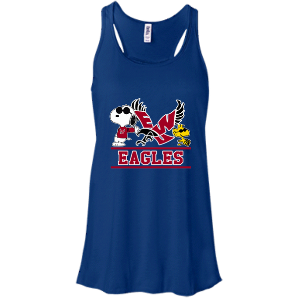 Eastern Washington Eagles T shirts Snoopy Hoodies Sweatshirts