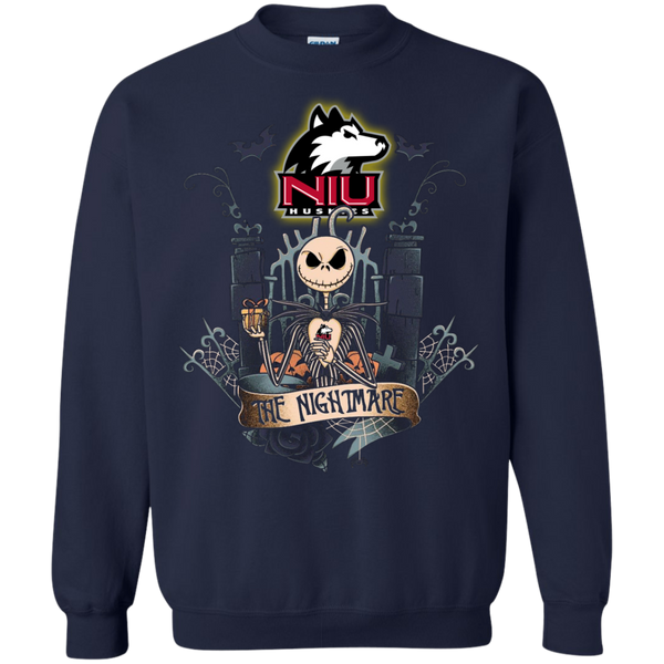 Halloween Northern Illinois Huskies T shirts The Nightmare Hoodies Sweatshirts