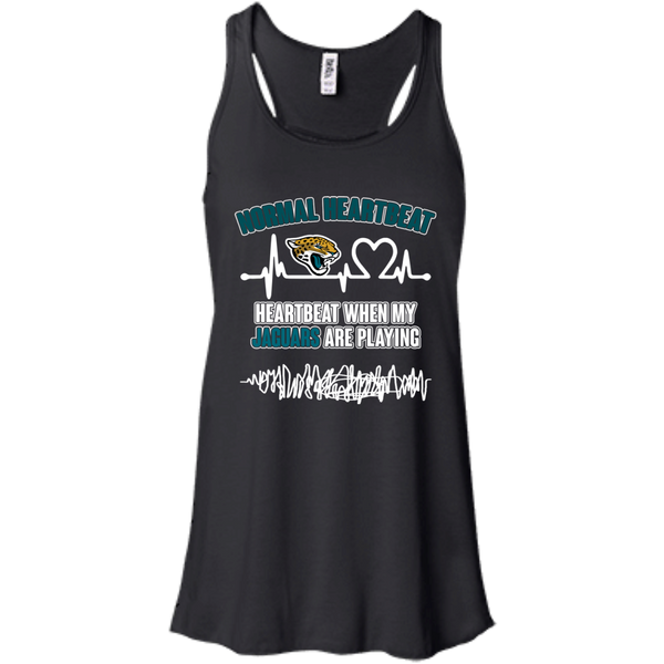 Jacksonville Jaguars T shirts Heartbeat When My Jaguars Playing Hoodies Sweatshirts