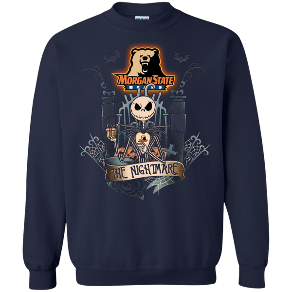 Halloween Morgan State Bears T shirts The Nightmare Hoodies Sweatshirts