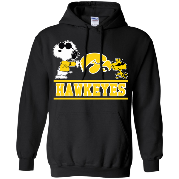 Iowa Hawkeyes T shirts Snoopy Hoodies Sweatshirts