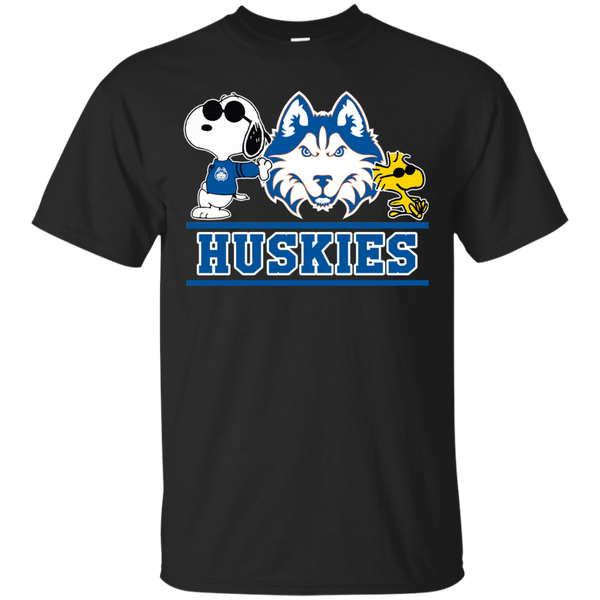 Houston Baptist Huskies T shirts Snoopy Hoodies Sweatshirts