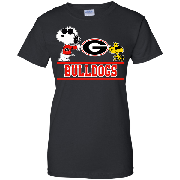 Georgia Bulldogs T shirts Snoopy Hoodies Sweatshirts