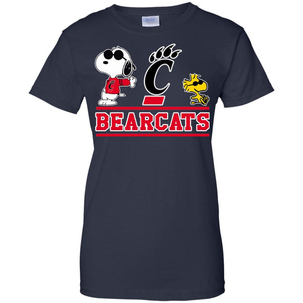 Cincinnati Bearcats T shirts Snoopy Hoodies Sweatshirts