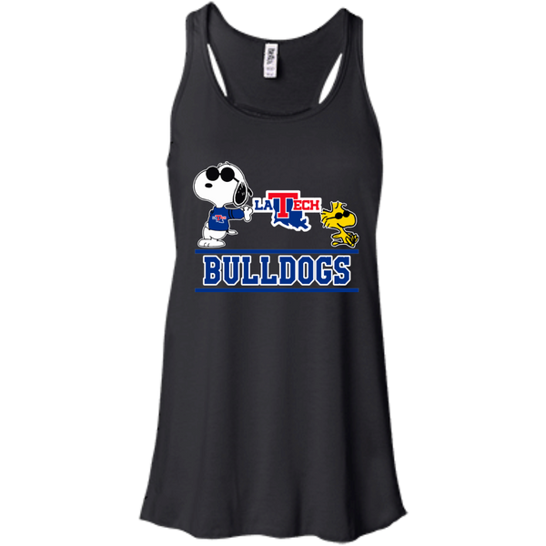 Louisiana Tech Bulldogs T shirts Snoopy Hoodies Sweatshirts