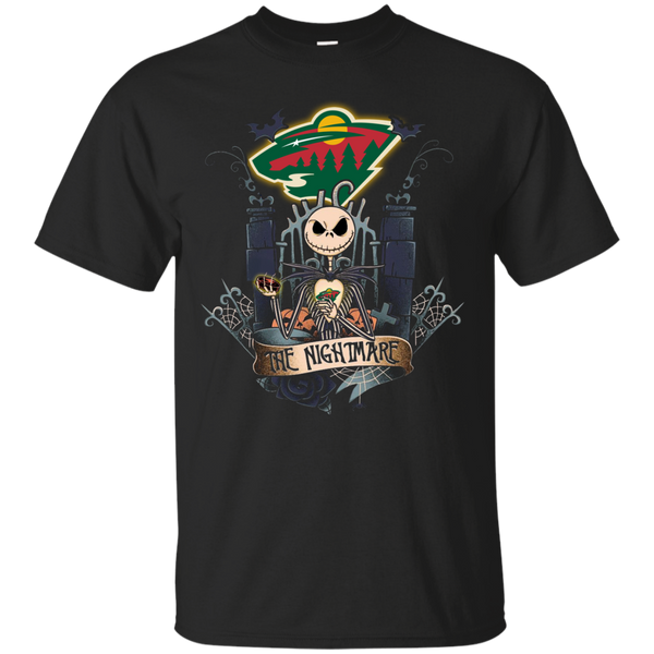 Halloween Minnesota Wild T shirts The Nightmare Hoodies Sweatshirts