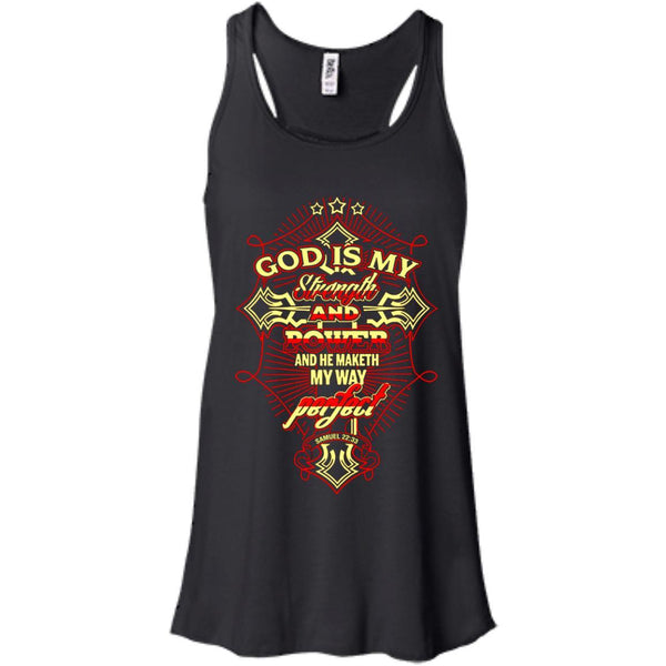 Christian Jesus T shirts God Is My Strength And Power Hoodies Sweatshirts