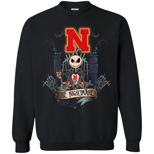 Halloween Nebraska Cornhuskers T shirts The Nightmare Hoodies Sweatshirts