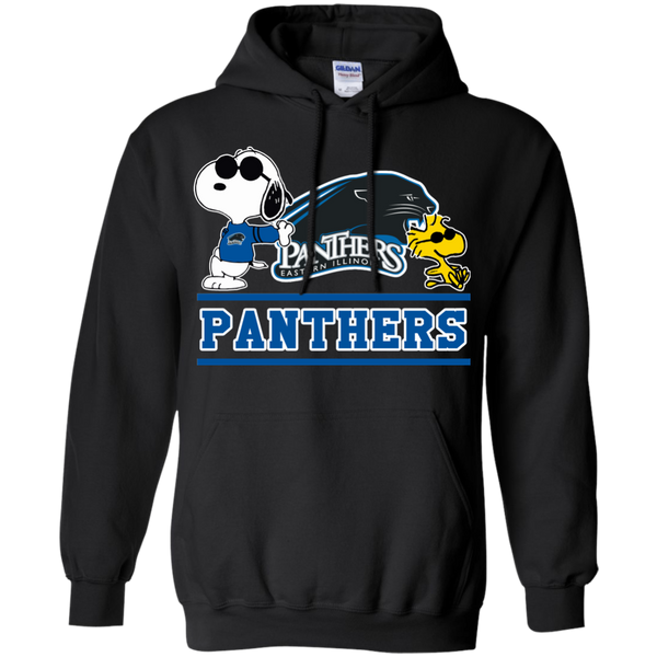 Eastern Illinois Panthers T shirts Snoopy Hoodies Sweatshirts