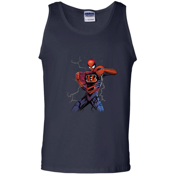 Cincinnati Bengals T shirts Spiderman Hoodies Sweatshirts