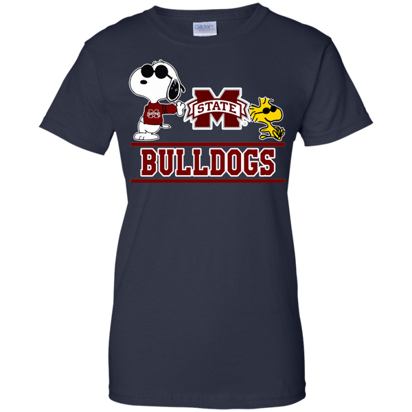 Mississippi State Bulldogs T shirts Snoopy Hoodies Sweatshirts