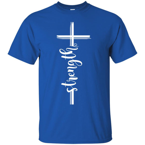 Christian Jesus T shirts Strength Cross Hoodies Sweatshirts