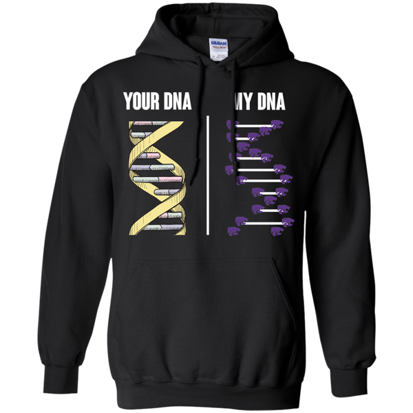 Kansas State Wildcats T shirts Your DNA My DNA Hoodies Sweatshirts