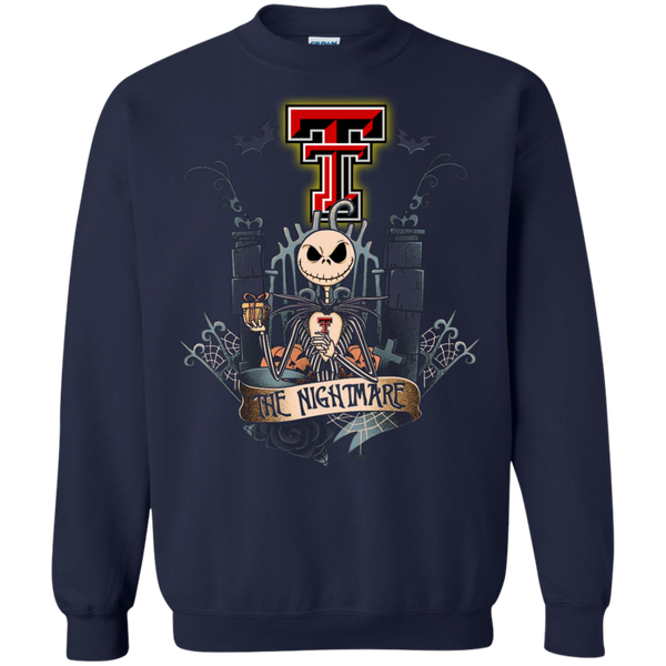 Halloween Texas Tech Red Raiders T shirts The Nightmare Hoodies Sweatshirts