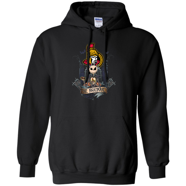 Halloween Ottawa Senators T shirts The Nightmare Hoodies Sweatshirts
