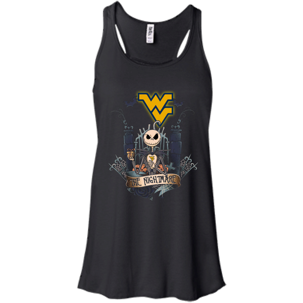 Halloween West Virginia Mountaineers T shirts The Nightmare Hoodies Sweatshirts