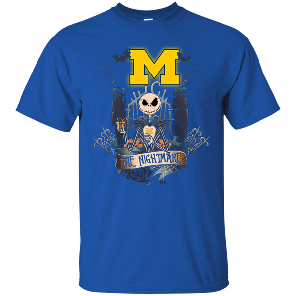 Halloween Michigan Wolverines T shirts The Nightmare Hoodies Sweatshirts