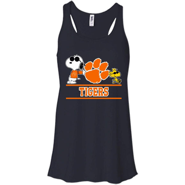Clemson Tigers T shirts Snoopy Hoodies Sweatshirts
