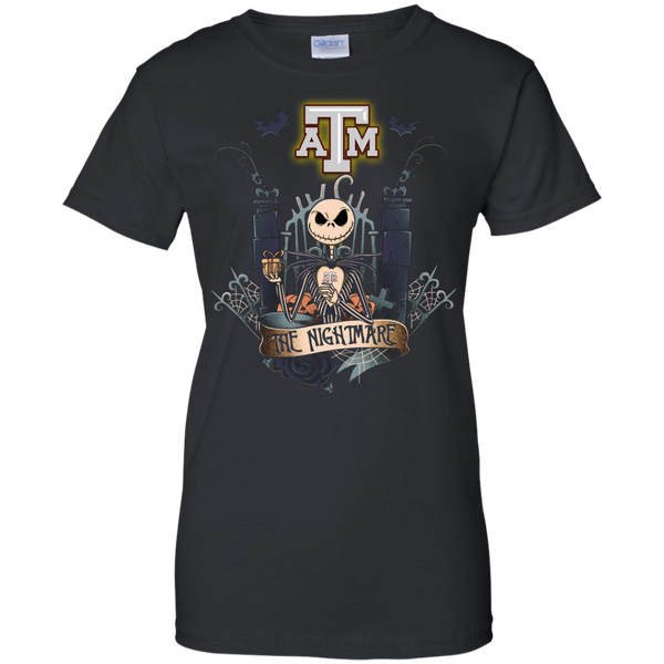 Halloween Texas A&M Aggies T shirts The Nightmare Hoodies Sweatshirts
