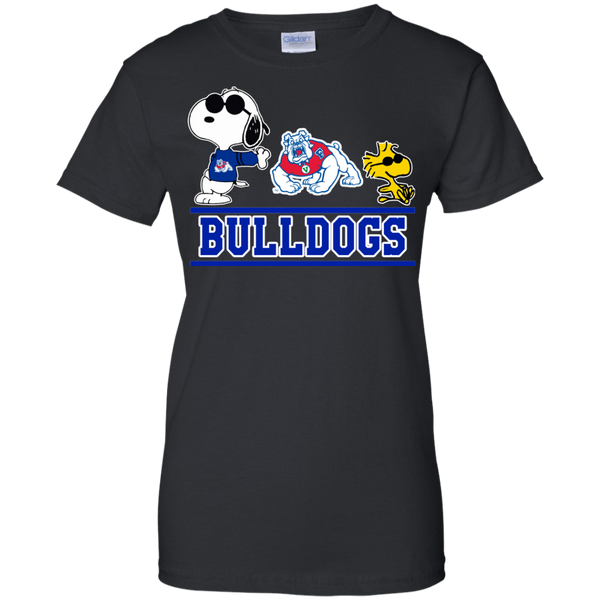 Fresno State Bulldogs T shirts Snoopy Hoodies Sweatshirts