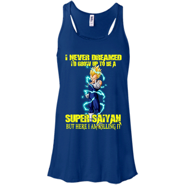 Dragon Ball Z Vegeta T shirts Never Grown To Be A Super Saiyan But Here I Am Hoodies Sweatshirts