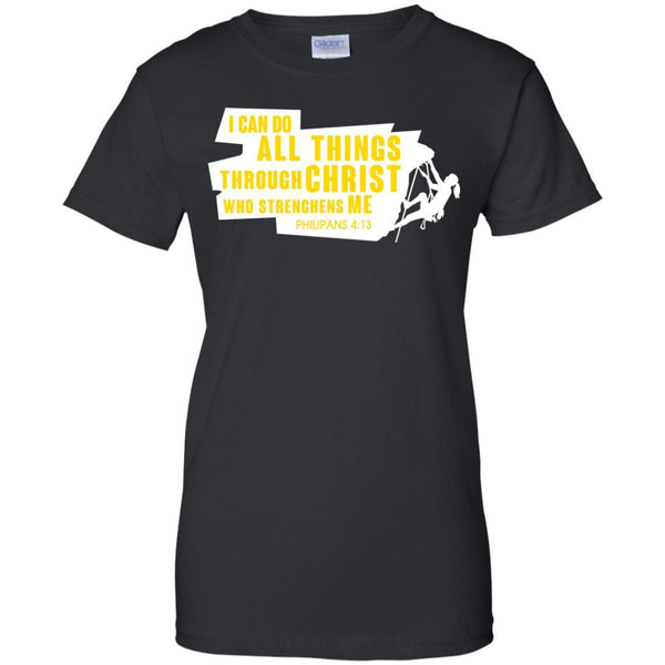 Christian Jesus T shirts I Can Do All Things Through Christ Hoodies Sweatshirts