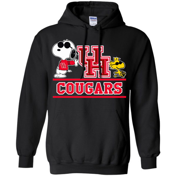 Houston Cougars T shirts Snoopy Hoodies Sweatshirts