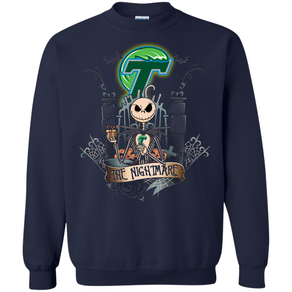 Halloween Tulane Green Wave T shirts The Nightmare Hoodies Sweatshirts