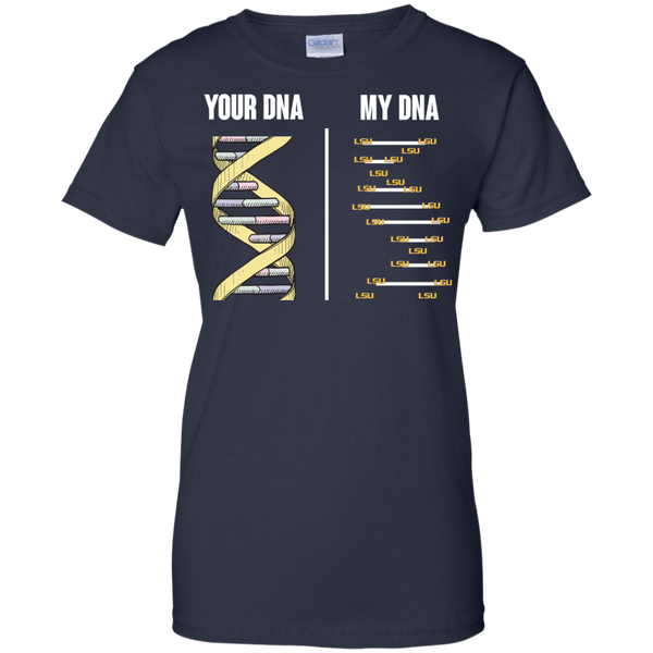LSU Athletics T shirts Your DNA My DNA Hoodies Sweatshirts