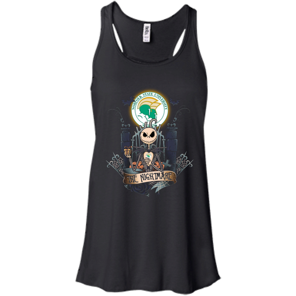 Halloween Norfolk State Spartans T shirts The Nightmare Hoodies Sweatshirts