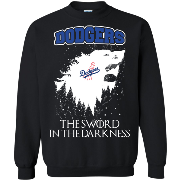 Los Angeles Dodgers Game Of Thrones T shirts The Sword In The Darkness Hoodies Sweatshirts