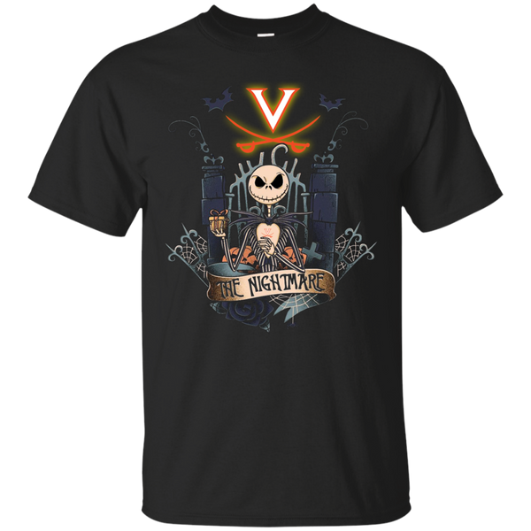Halloween Virginia Cvaliers T shirts The Nightmare Hoodies Sweatshirts