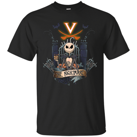 Halloween Virginia Cvaliers T shirts The Nightmare Hoodies Sweatshirts